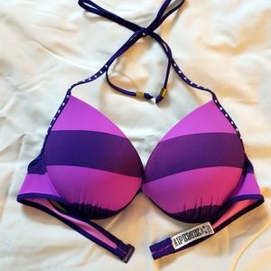 Pink Victoria Secret pushup bikini